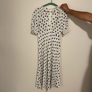 Diane Von Furstenburg white dress